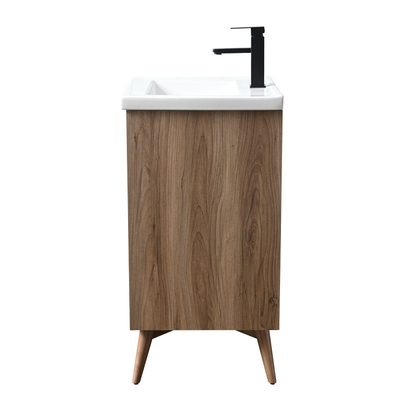 Mercury Row® Binford 24.409'' Free Standing Single Bathroom Vanity with